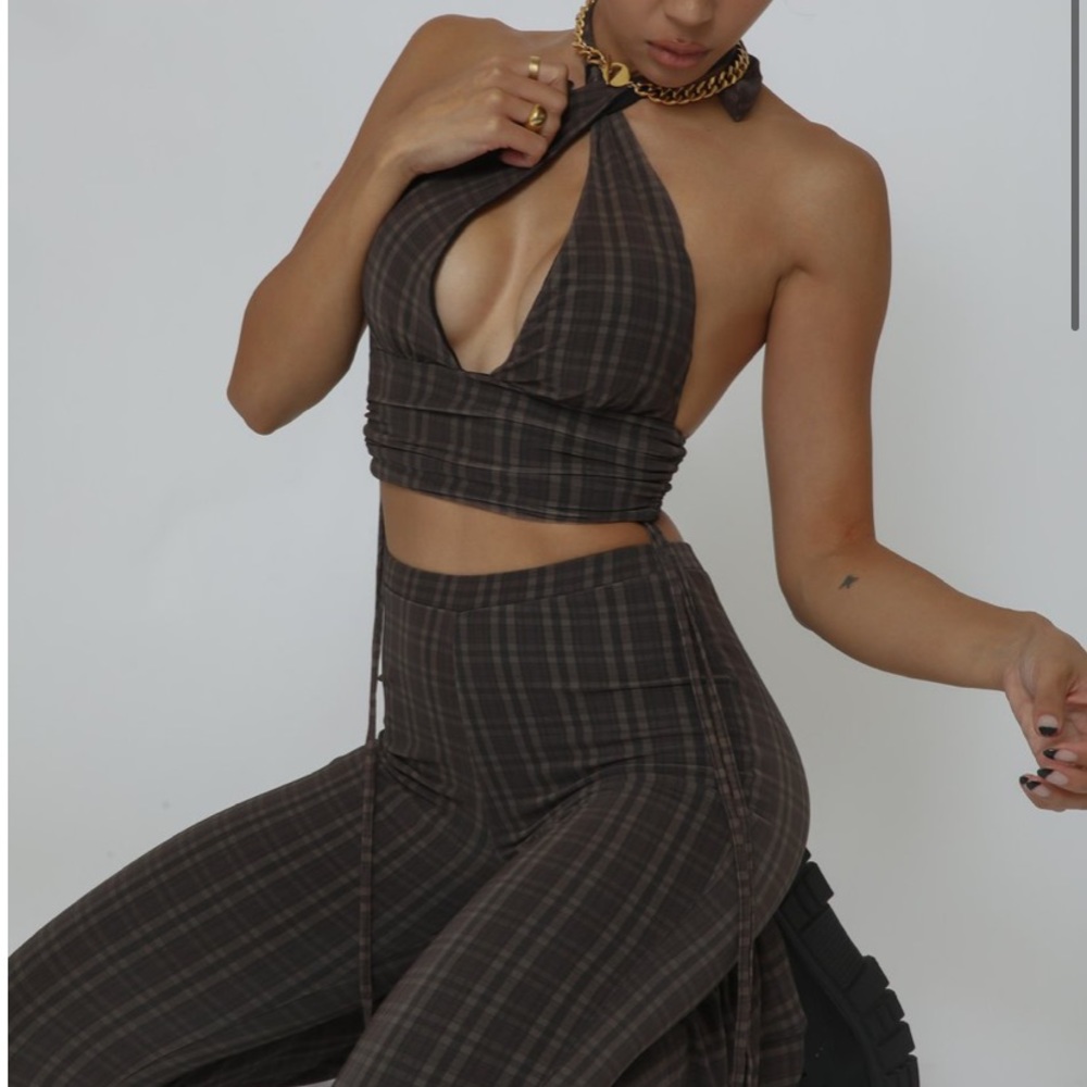 Tiger mist Kutcher Top and Pant Set